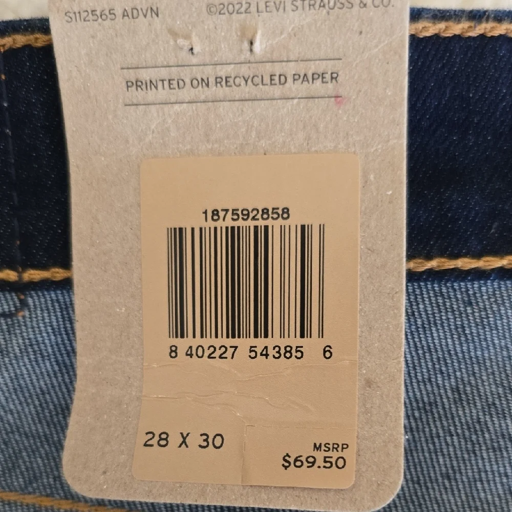 Levi's Dark Blue Women's Bootcut Jeans - Picture 4 of 9